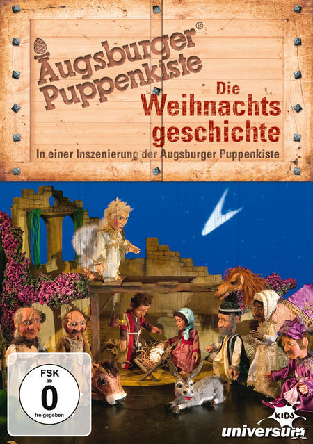 Augsburger Puppenkiste: Die Weihnachtsgeschichte DVD, 1 DVD - DVD