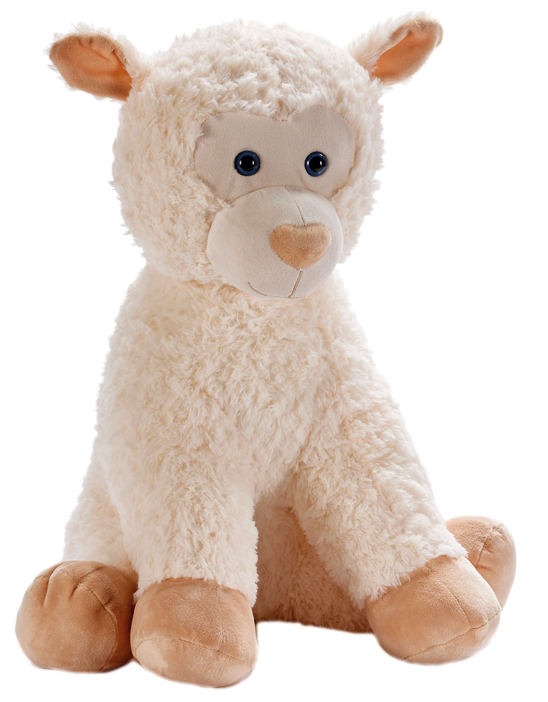 Peluche Lama 25 Cm GLOREX – Kit Per Rammendo E Creatività Fai Da Te, Da Riempire E Cucire