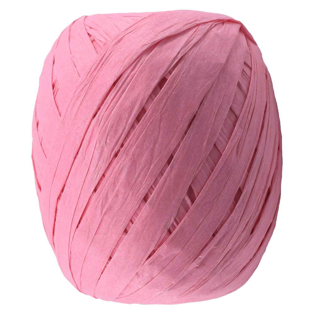 Papier-Raffia-Ei 30 m rosa