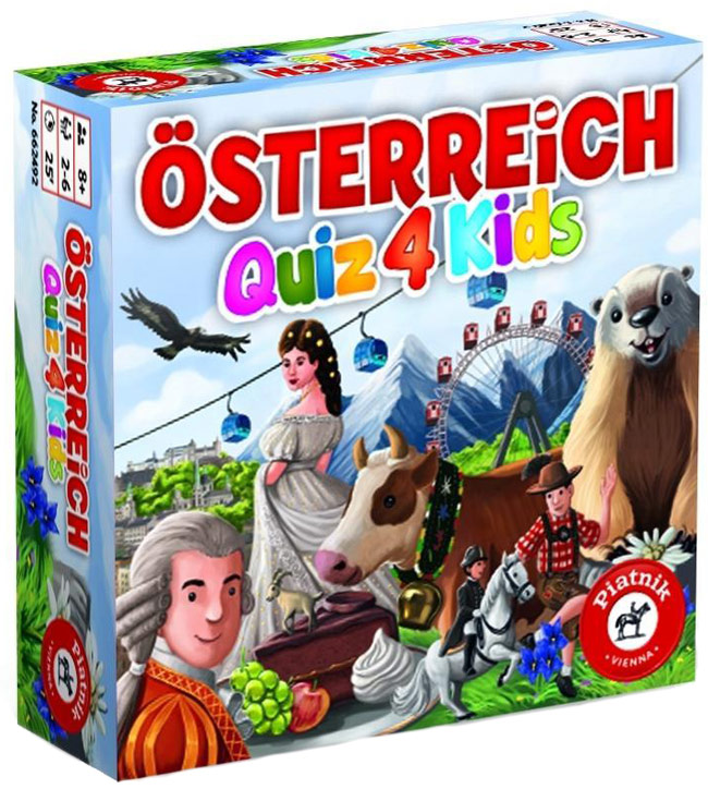 Piatnik, Öserreich Quiz 4 Kids, 662492