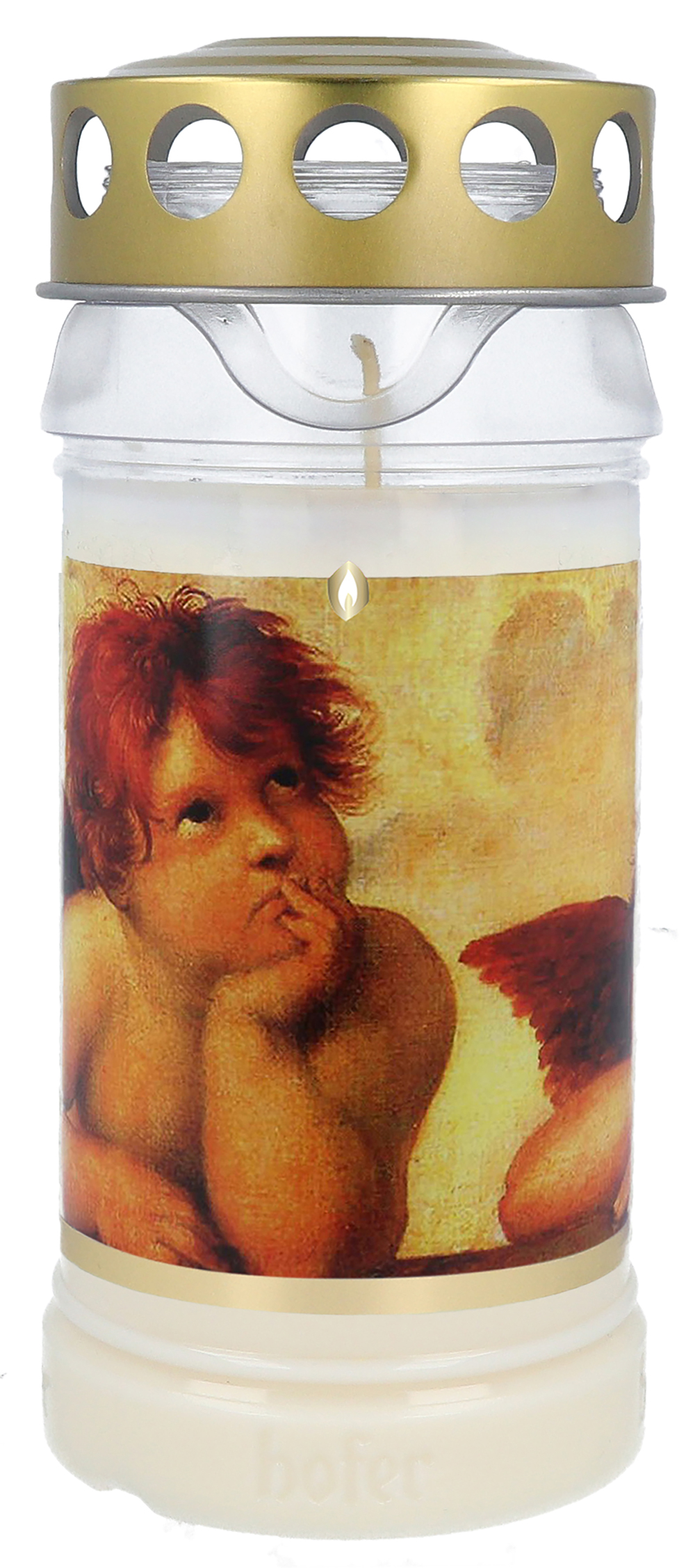 Premium Motivlicht Engel für 5 Tage transparent