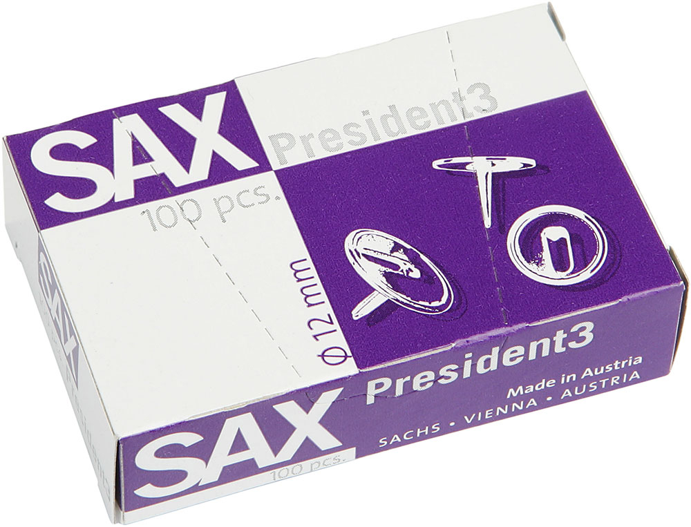 SAX Reißnägel President 12 mm 100 Stück