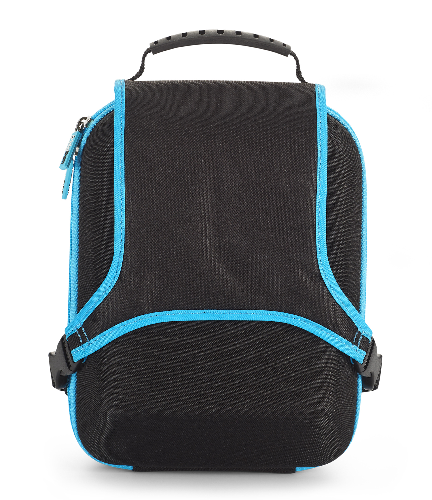 Hartschalentasche mit Griff für Nintendo Switch schwarz/blau