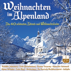 Various: Weihnachten im Alpenland, 2 Audio-CDs - CD