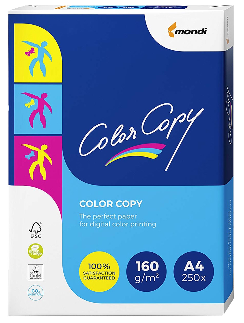 COLOR COPY Farblaserpapier A4 160 g/m² 250 Blatt weiß