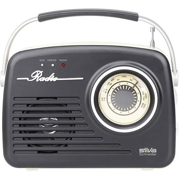 Acquista Silva Schneider Mono 1965 Radio portatile FM AUX, USB ricaricabile  Beige da Conrad