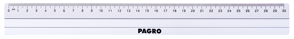 PAGRO Alu Lineal 30 cm silber