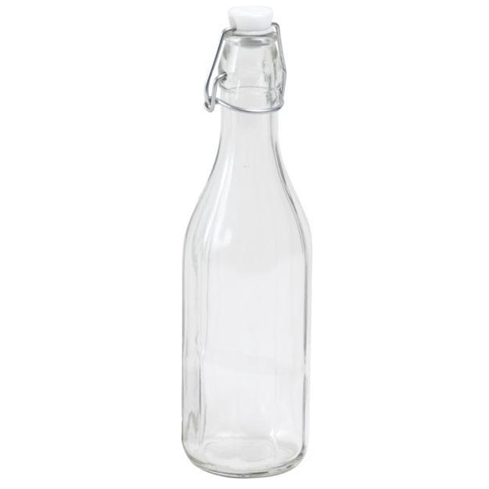 Glasflasche mit Bügelverschluss 0,25 Liter