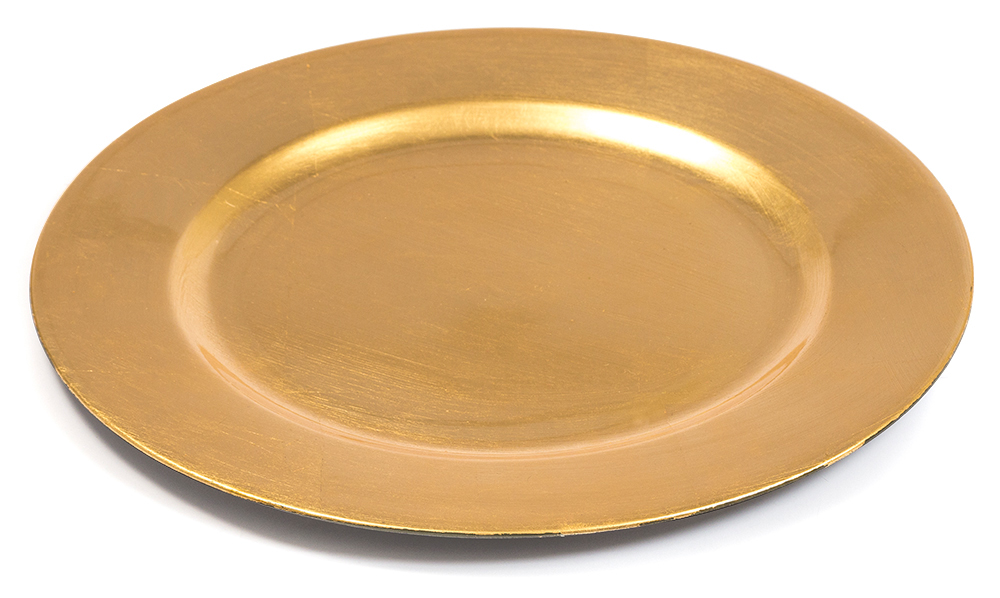 Platzteller Ø 33 cm gold