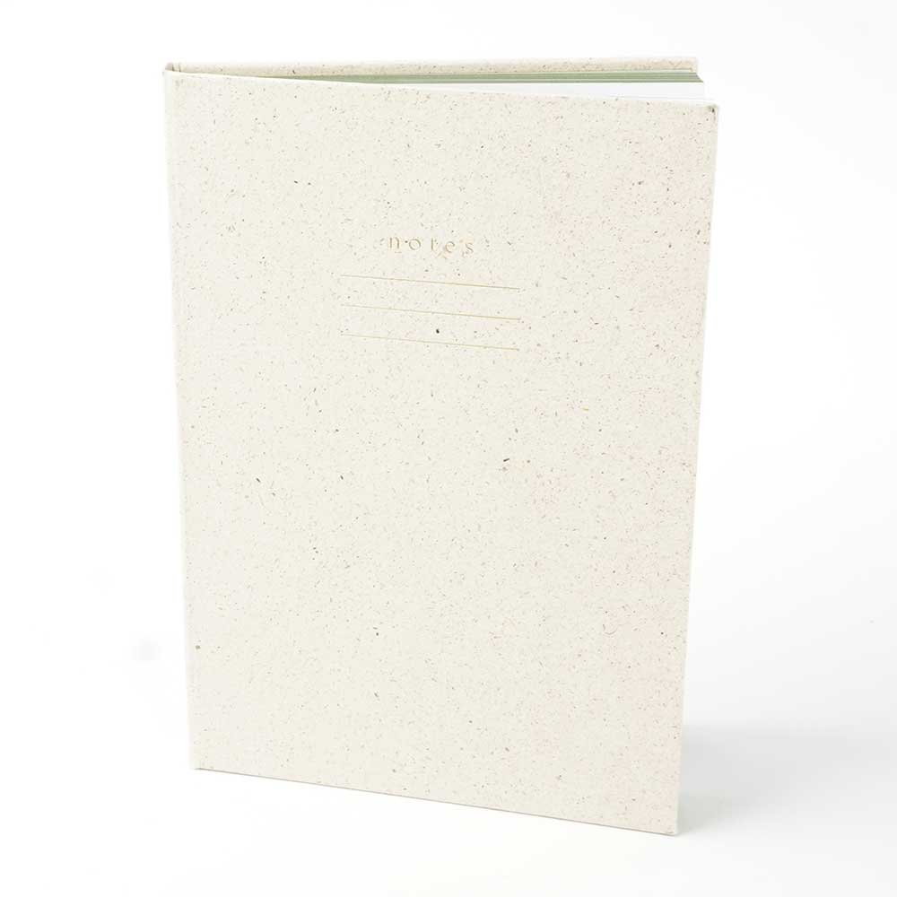 ECONOVO Notizbuch A5 96 Seiten 140 x 200 mm beige