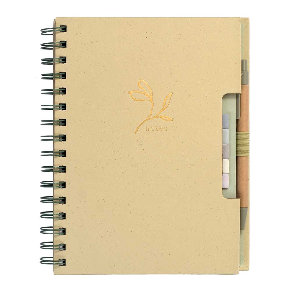 ECONOVO Notizbuch Notes A5 80 Seiten beige