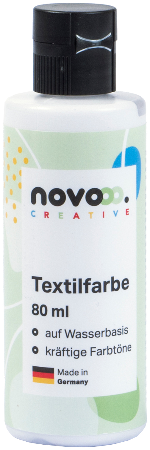  NOVOOO Creative Textilfarbe 80 ml weiß