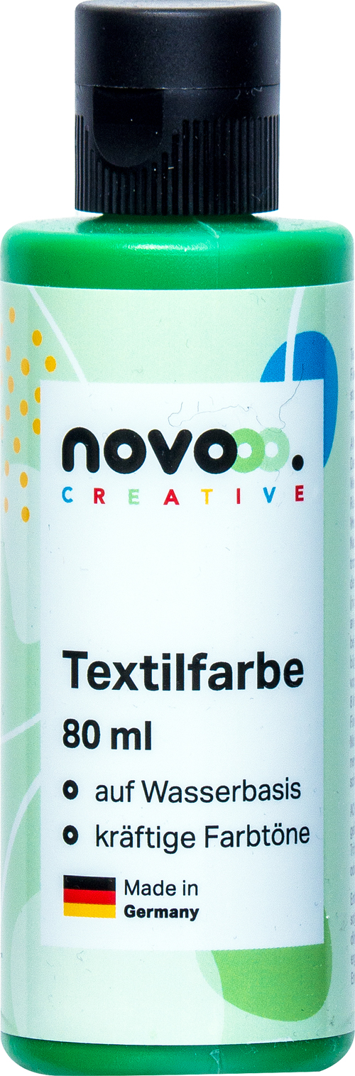 NOVOOO Creative Textilfarbe 80 ml hellgrün