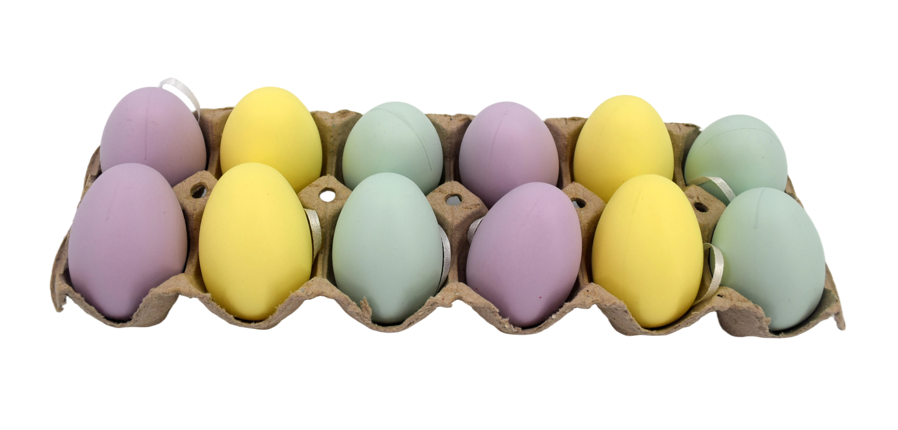 NOVOOO Seasons Basteleier 6 cm 12 Stück mehrere Farben