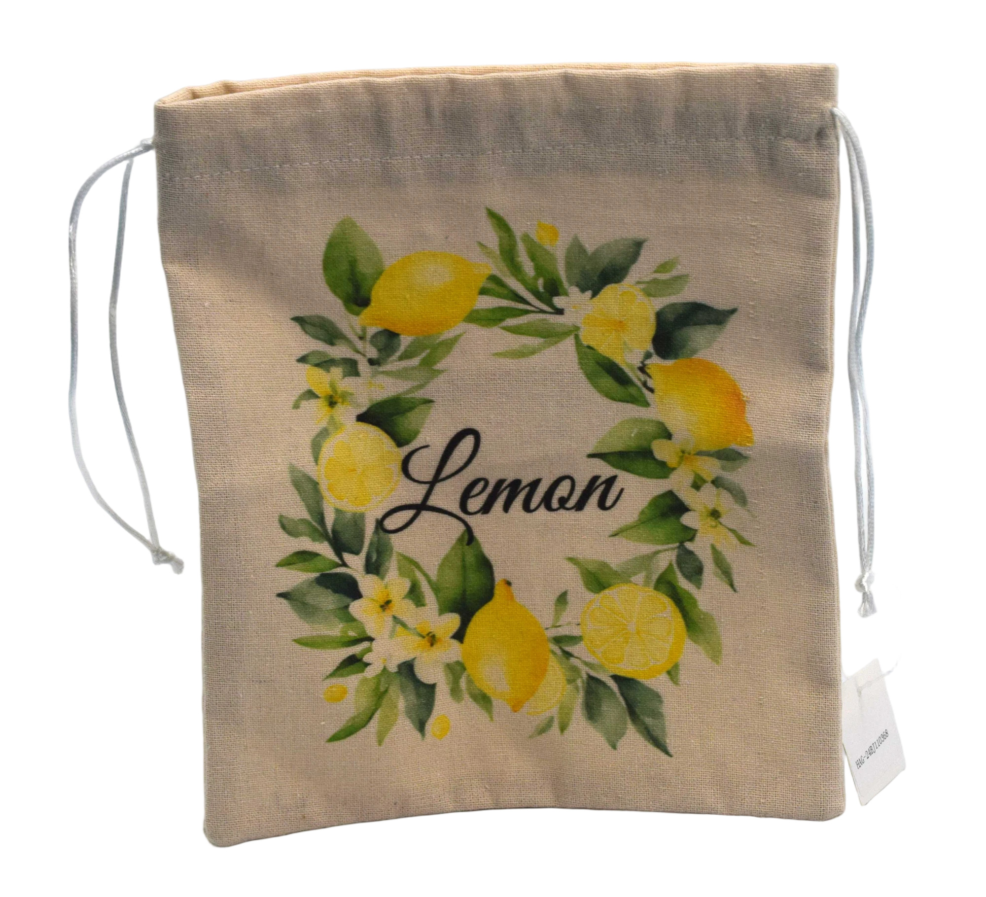 NOVOOO Seasons Summer Zuziehbeutel Lemon 25 x 21 cm