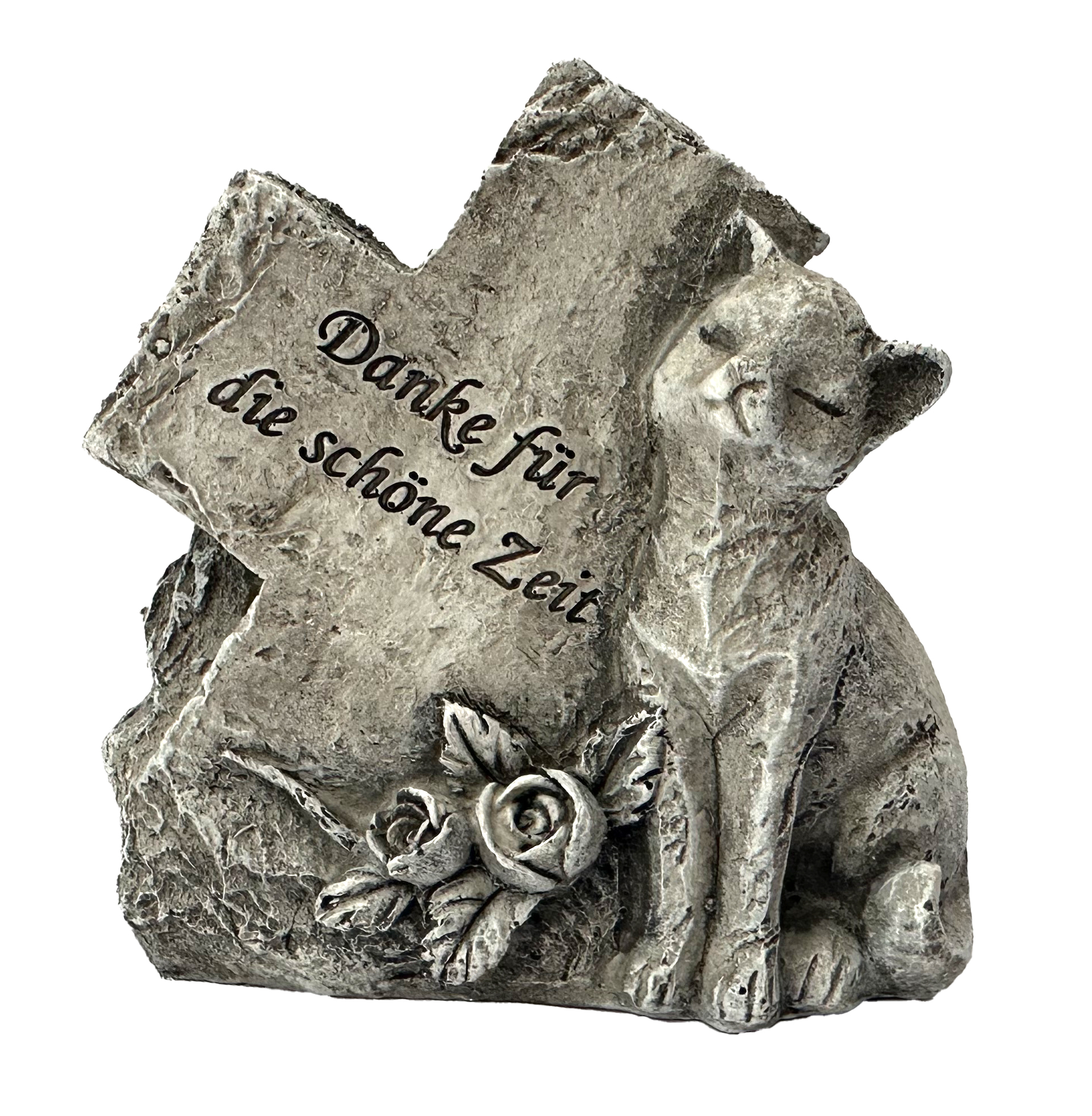 NOVOOO Standdeko Katze Danke für die schöne Zeit