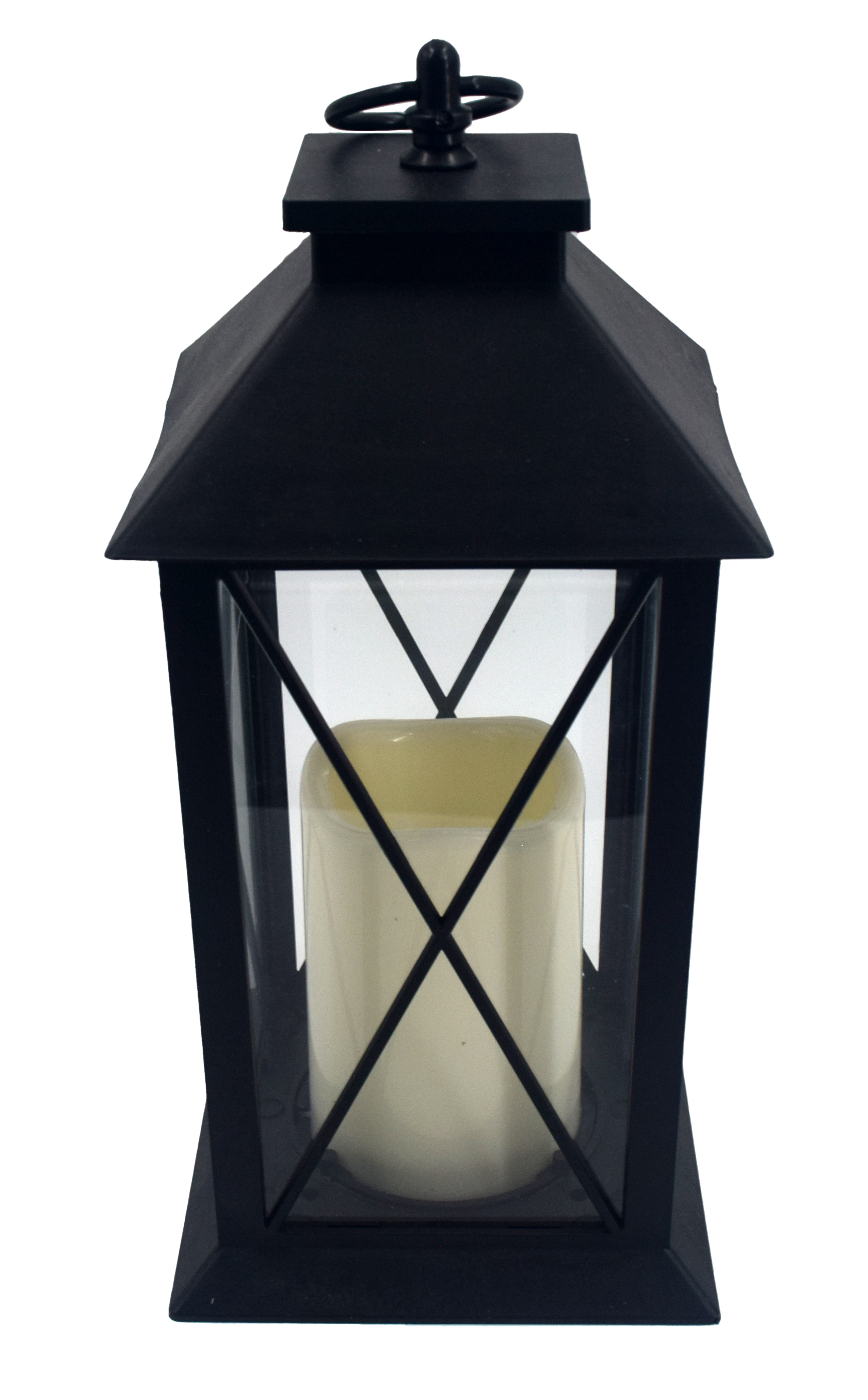 NOVOOO LED-Laterne 14 x 14 x 30,5 cm schwarz