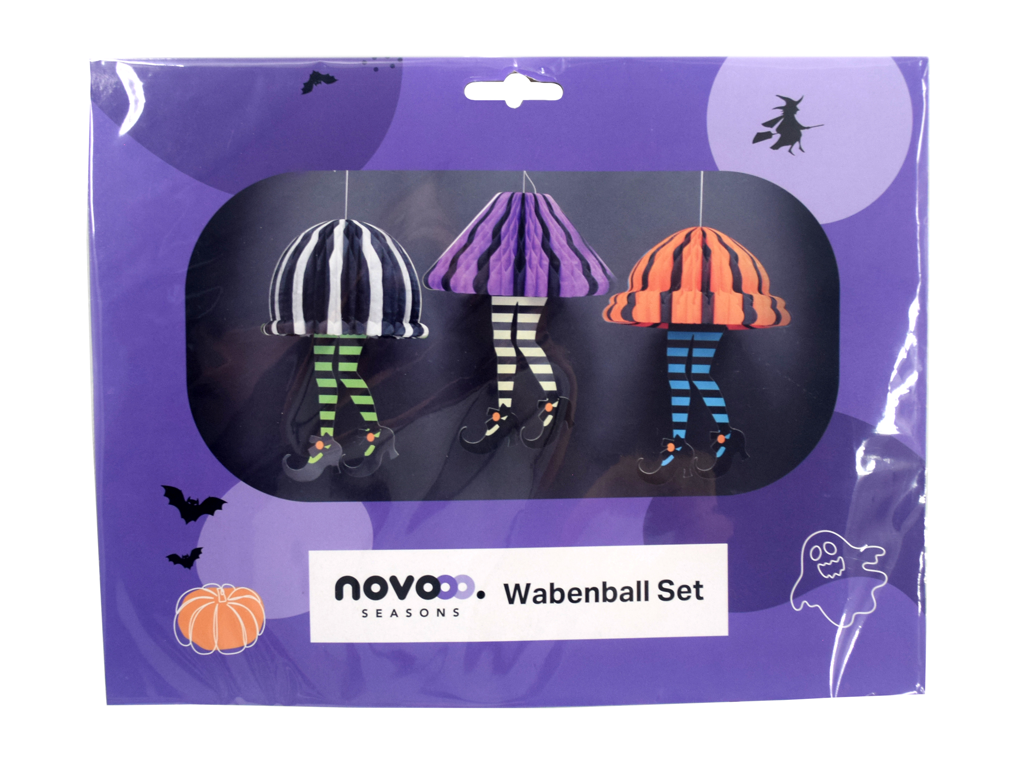 NOVOOO Seasons Wabenball Hexenstiefel 3 Stück
