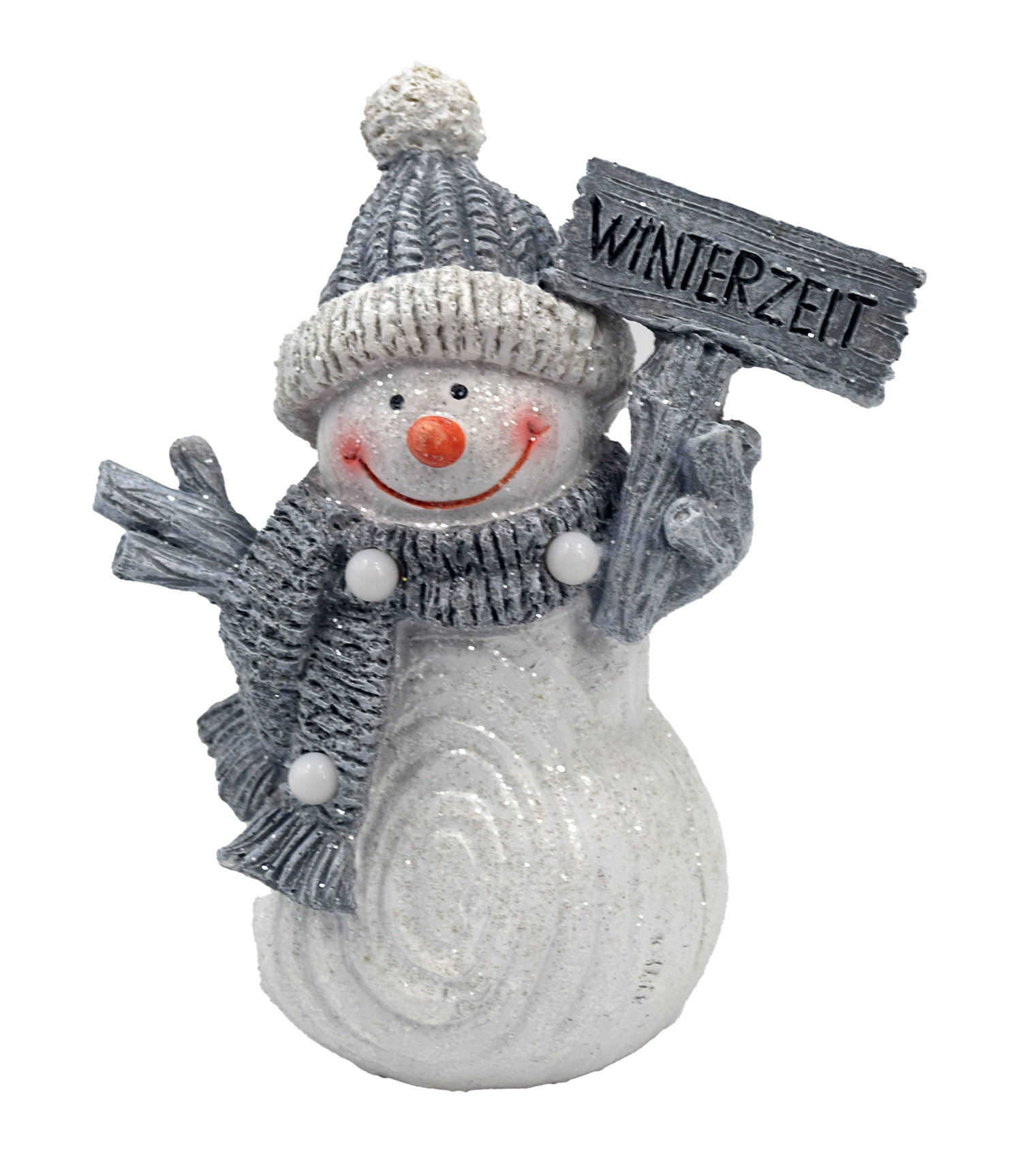 NOVOOO Seasons LED Schneemann Winterzeit 18,5 cm