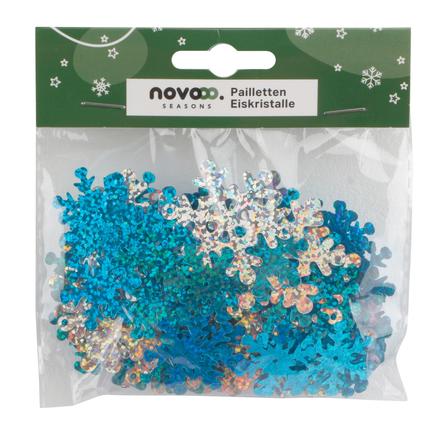 NOVOOO Seasons Pailletten Eiskristalle 30g