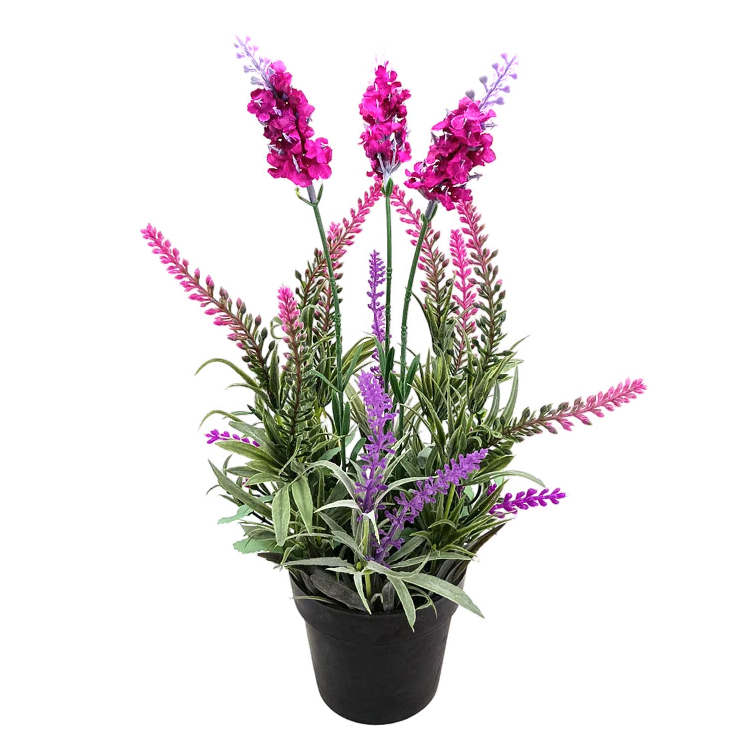 NOVOOO Kunstpflanze Flieder im Topf 36 cm flieder/grn zum Top-Preis