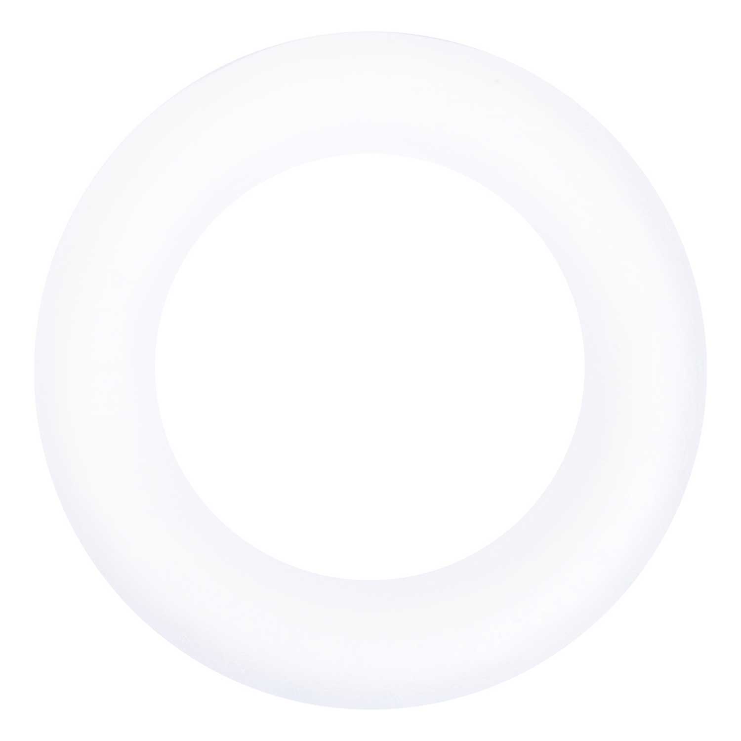 NOVOOO Creative Styropor-Ring zum Basteln Ø 20 cm