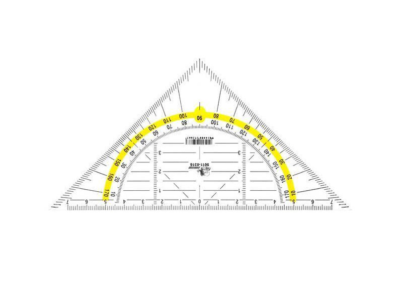 Jolly Geometrie Dreieck, 16cm 