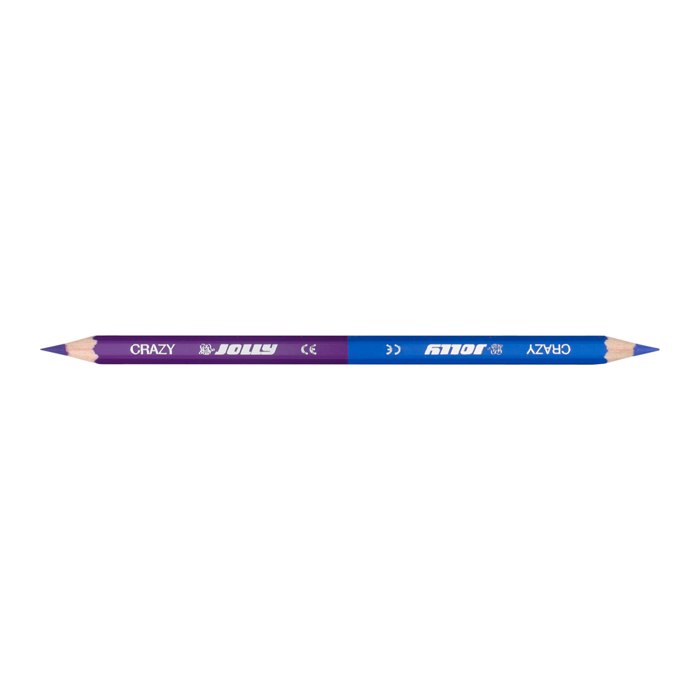 JOLLY Buntstift Superstick Crazy blauviolett/kobaltblau