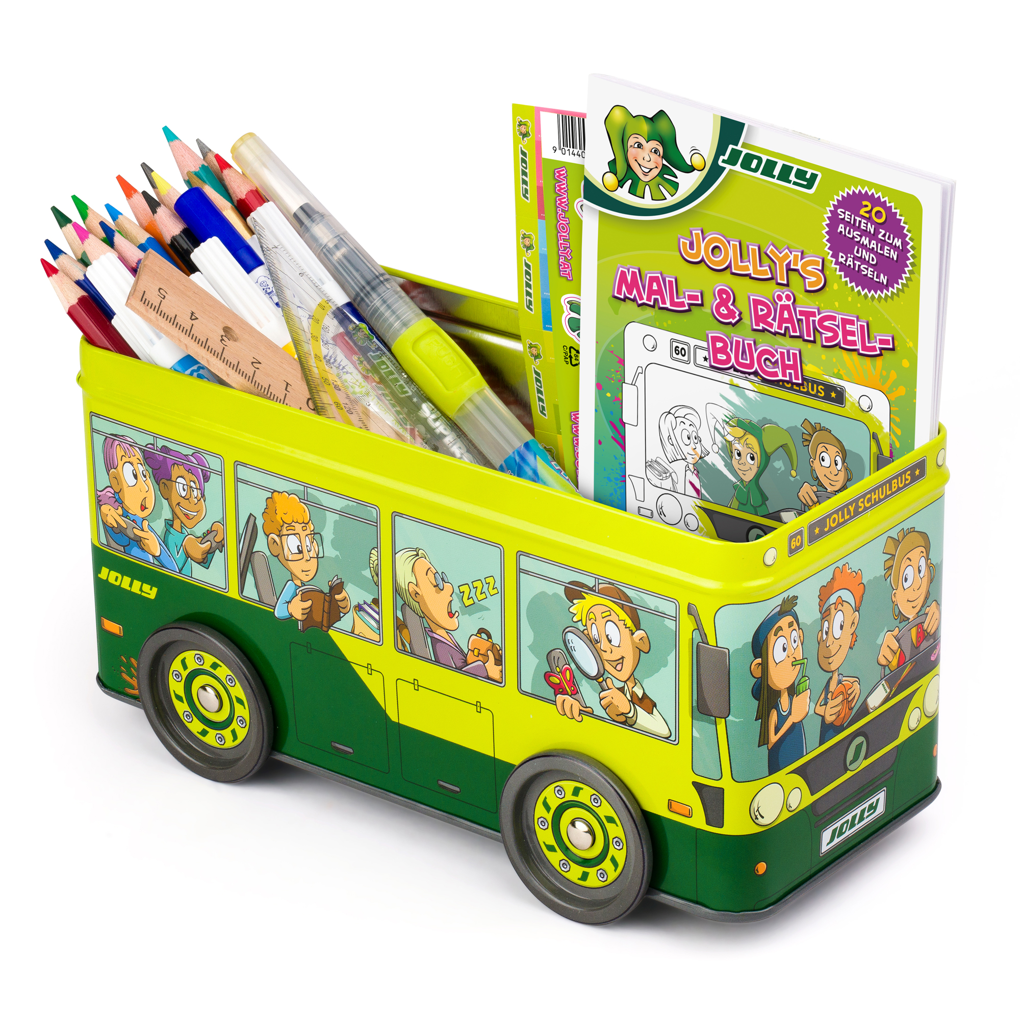 JOLLY Schulbus 38-teilig