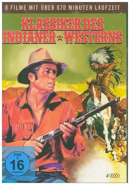 Klassiker des Indianer-Westerns, 4 DVD - DVD