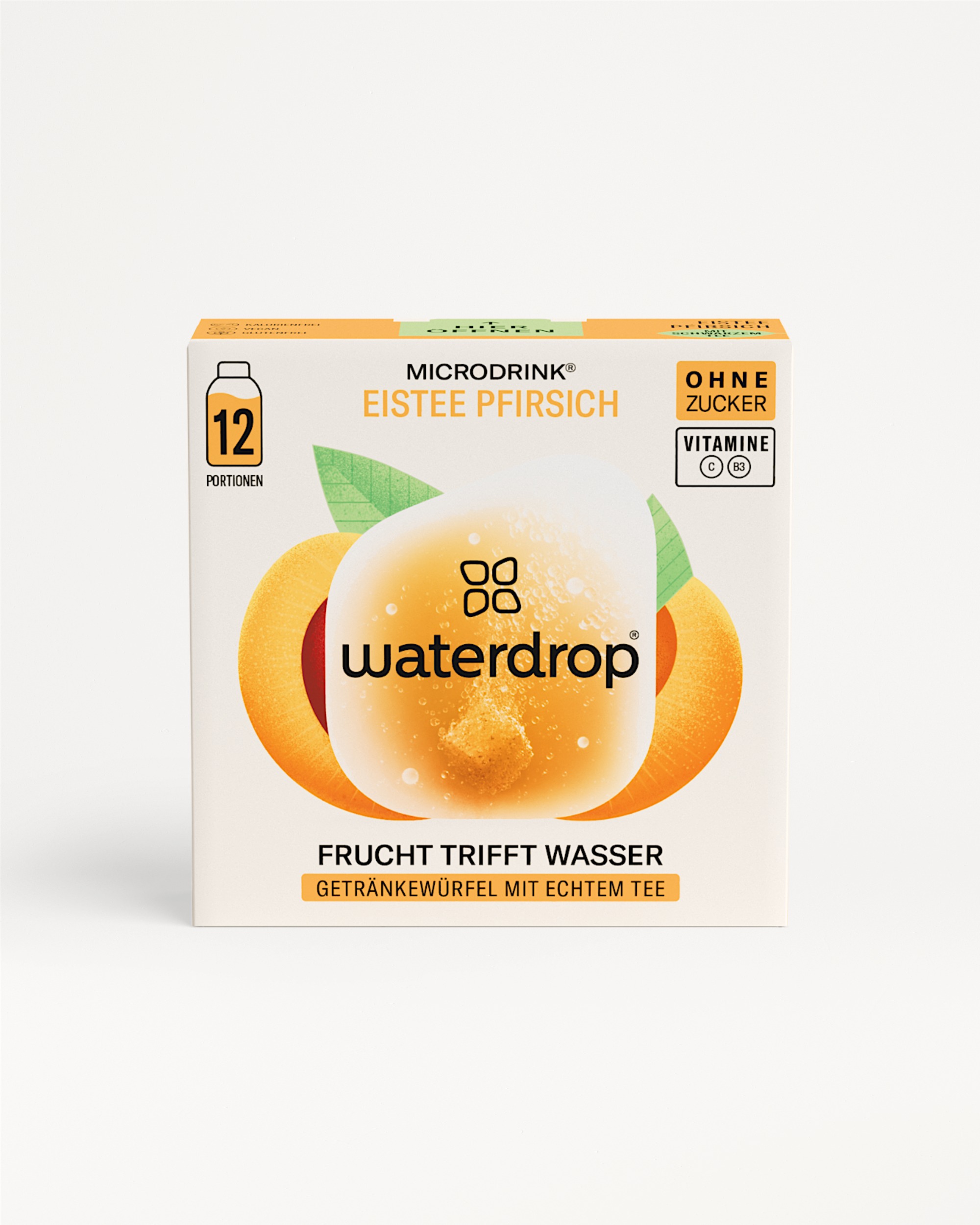 WATERDROP Microdrink Eistee Pfirsich 12er Pack