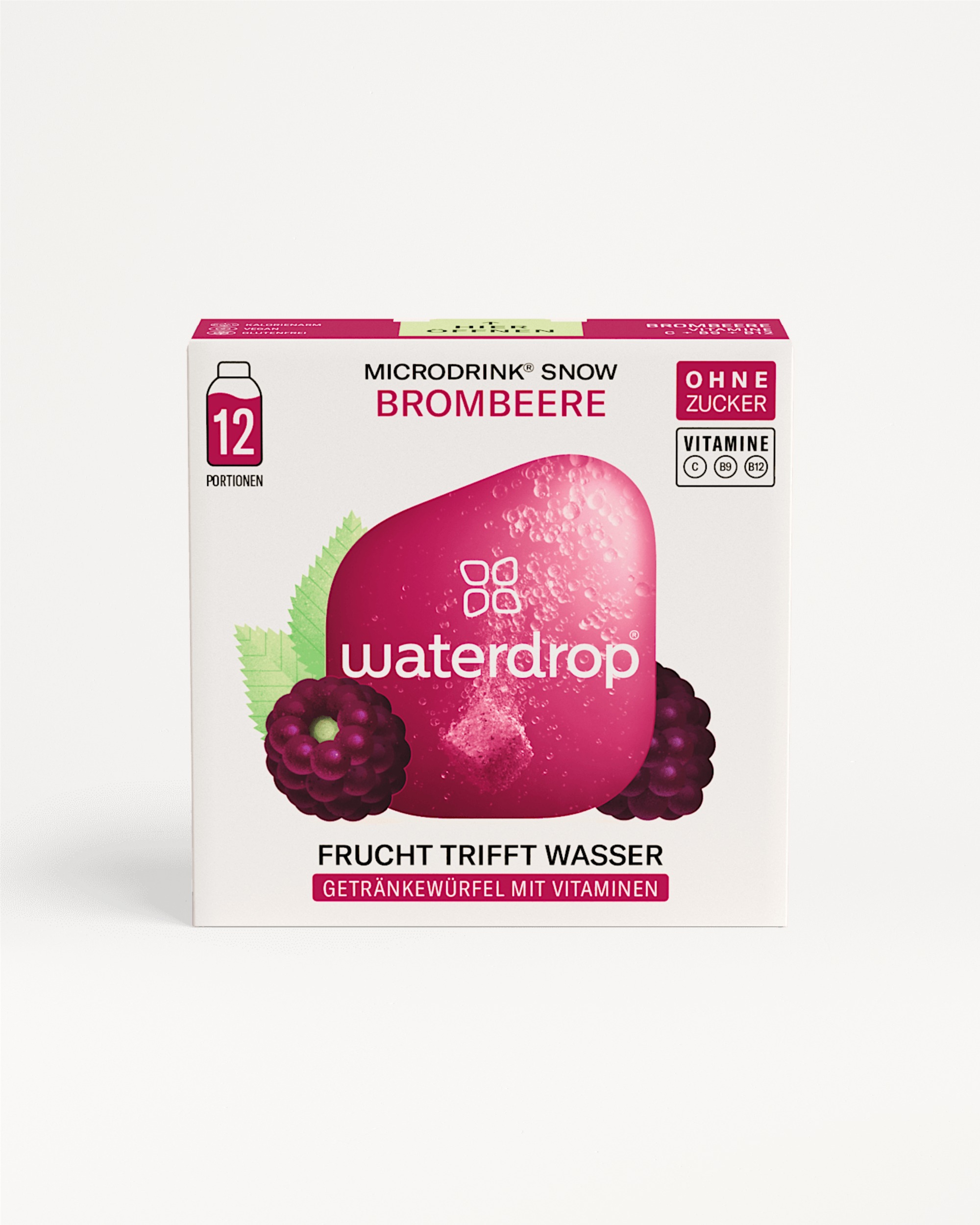 WATERDROP Microdrink Brombeere 12er Pack
