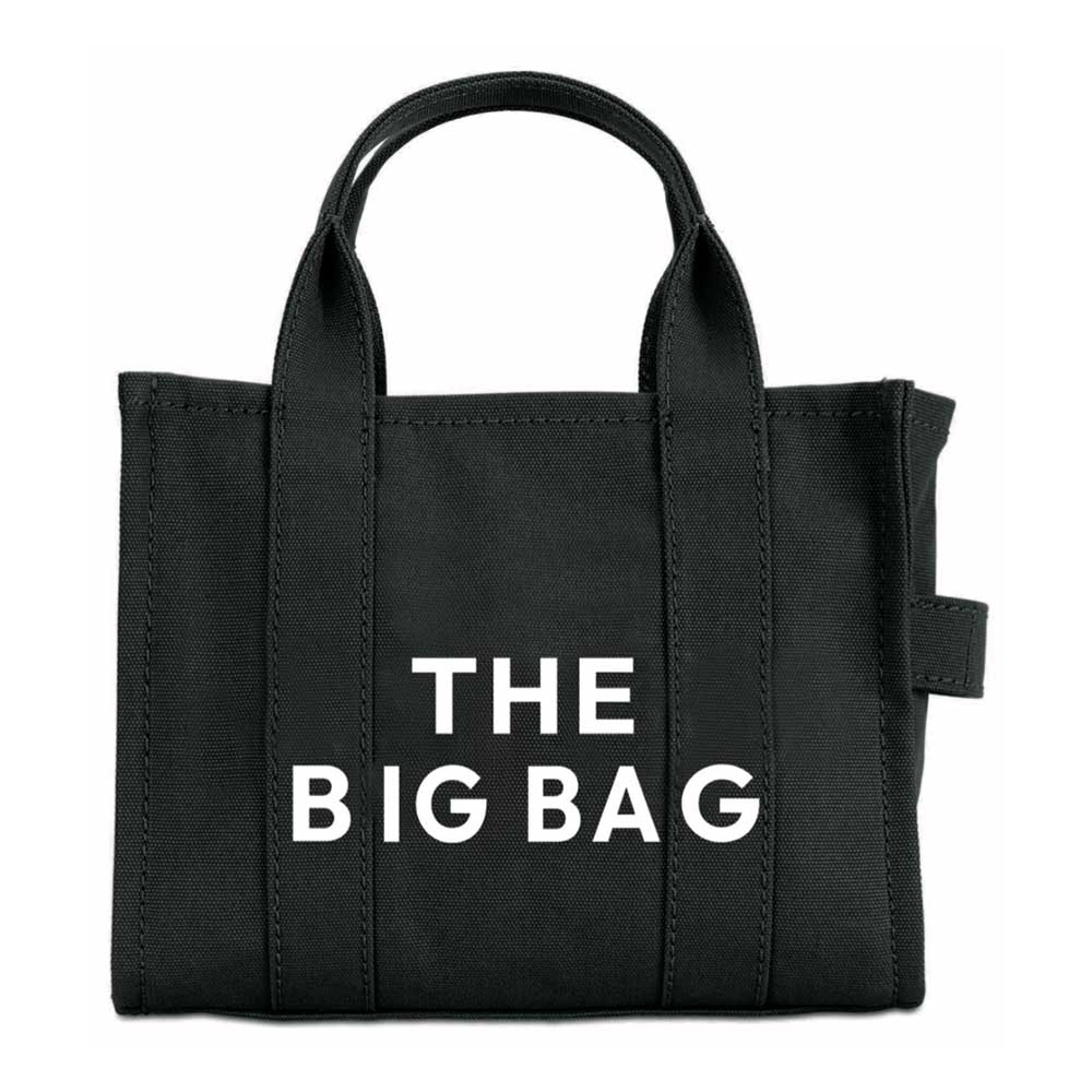 Shopper THE BIG BAG 13 x 33 x 27 cm schwarz