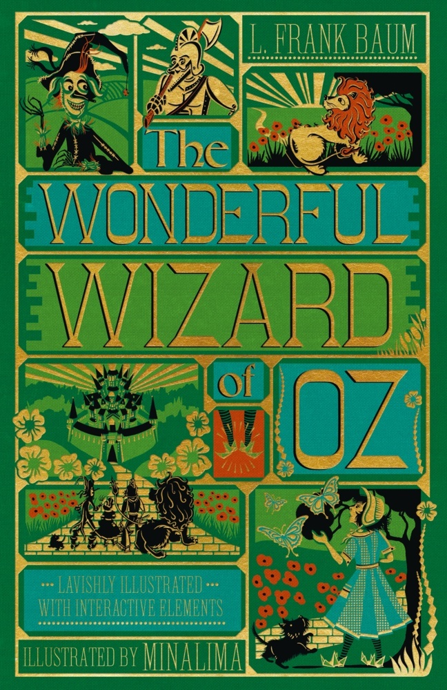 L. Frank Baum: The Wonderful Wizard of Oz Interactive (MinaLima Edition) - gebunden