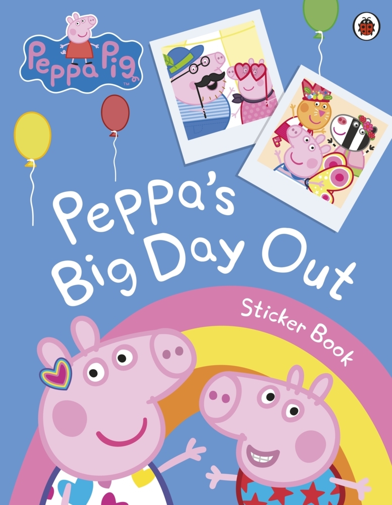 Peppa Pig: Peppa Pig: Peppa´s Big Day Out Sticker Scenes Book - Taschenbuch