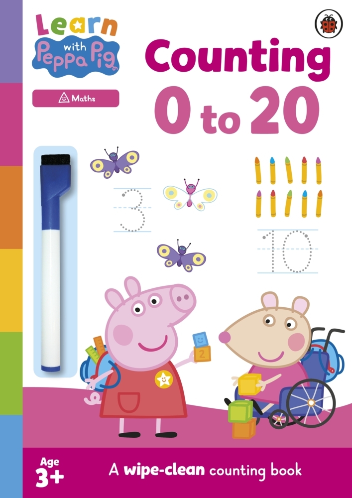 Peppa Pig: Learn with Peppa: Counting 0-20 - Taschenbuch