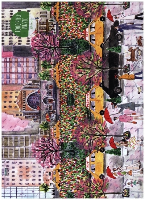 Michael Storrings Spring on Park Avenue 1000 Piece Puzzle - Brettspiel