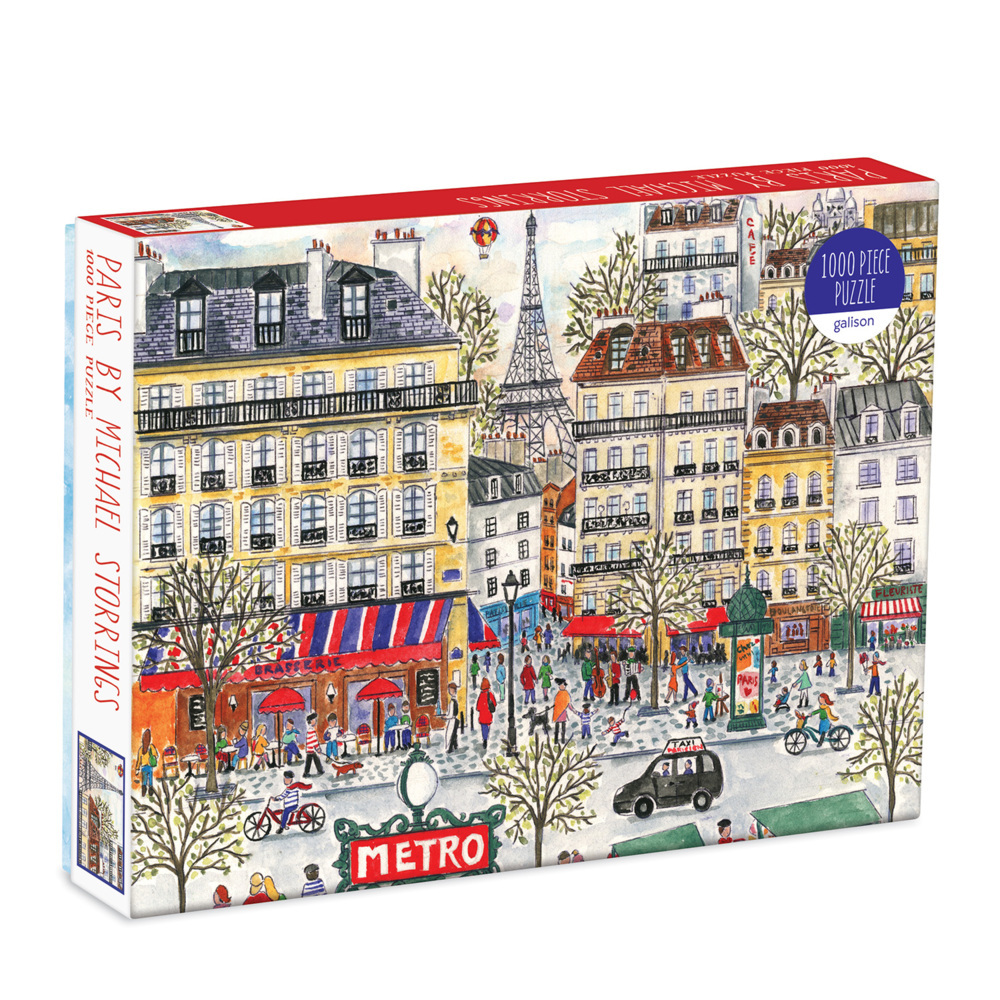 Michael Storrings Paris 1000 Piece Puzzle - Brettspiel