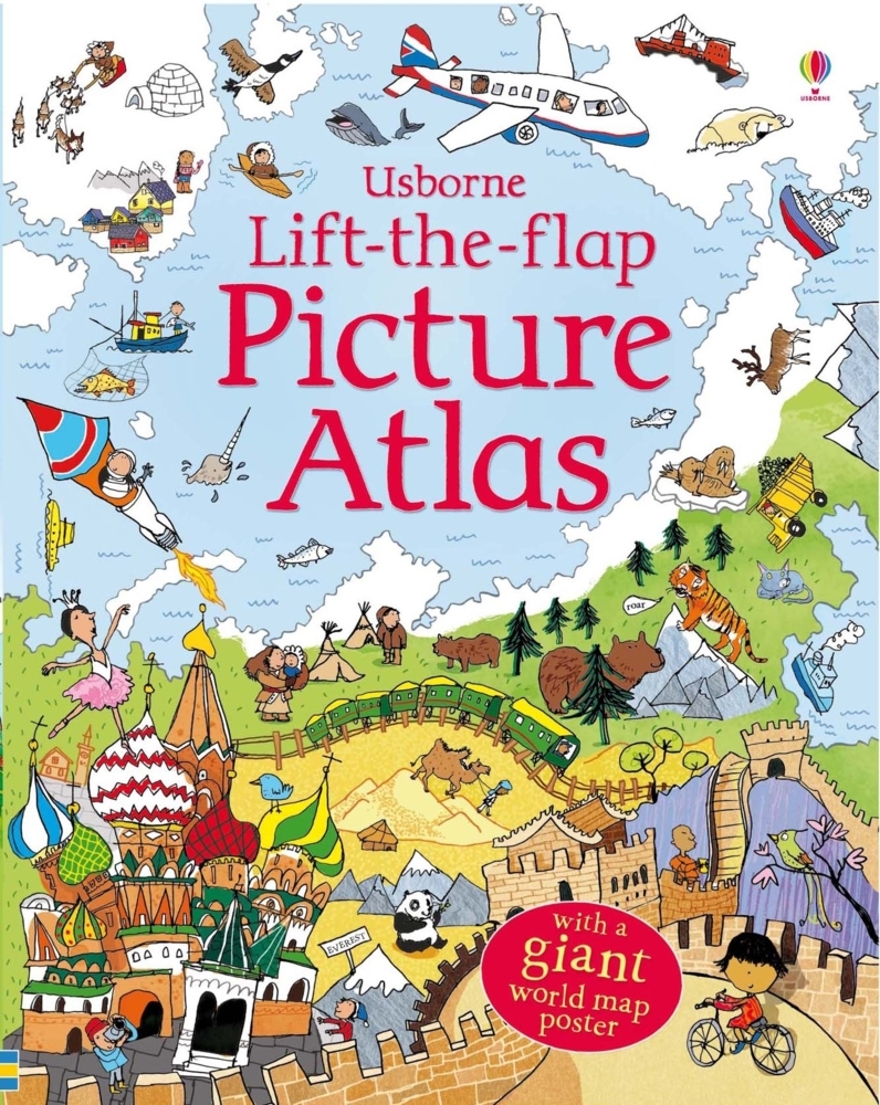 Alex Frith: Lift-the-Flap Picture Atlas