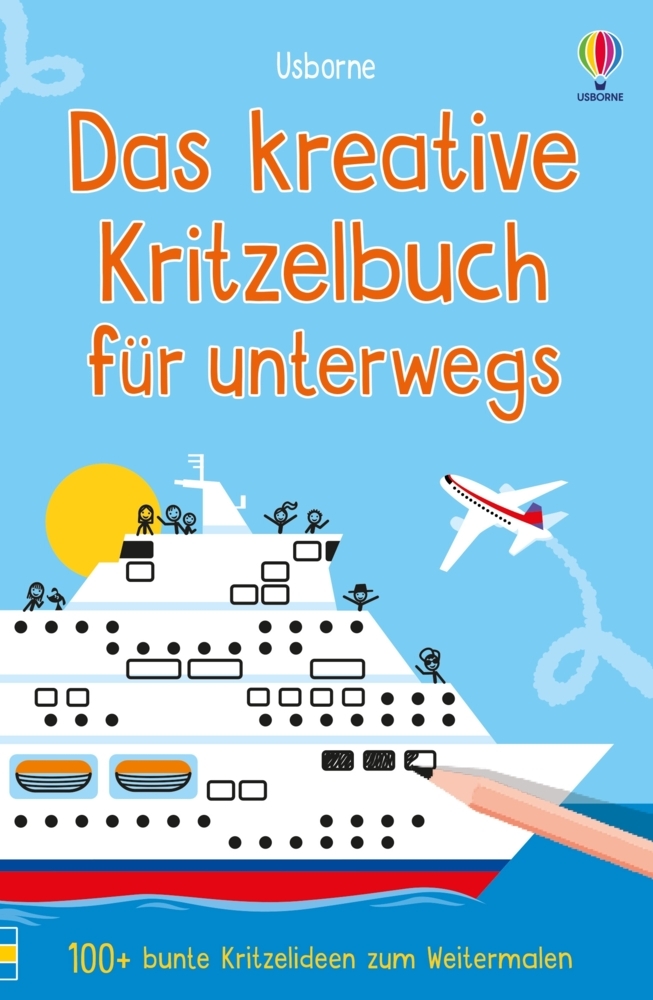 Das kreative Kritzelbuch für unterwegs - Taschenbuch