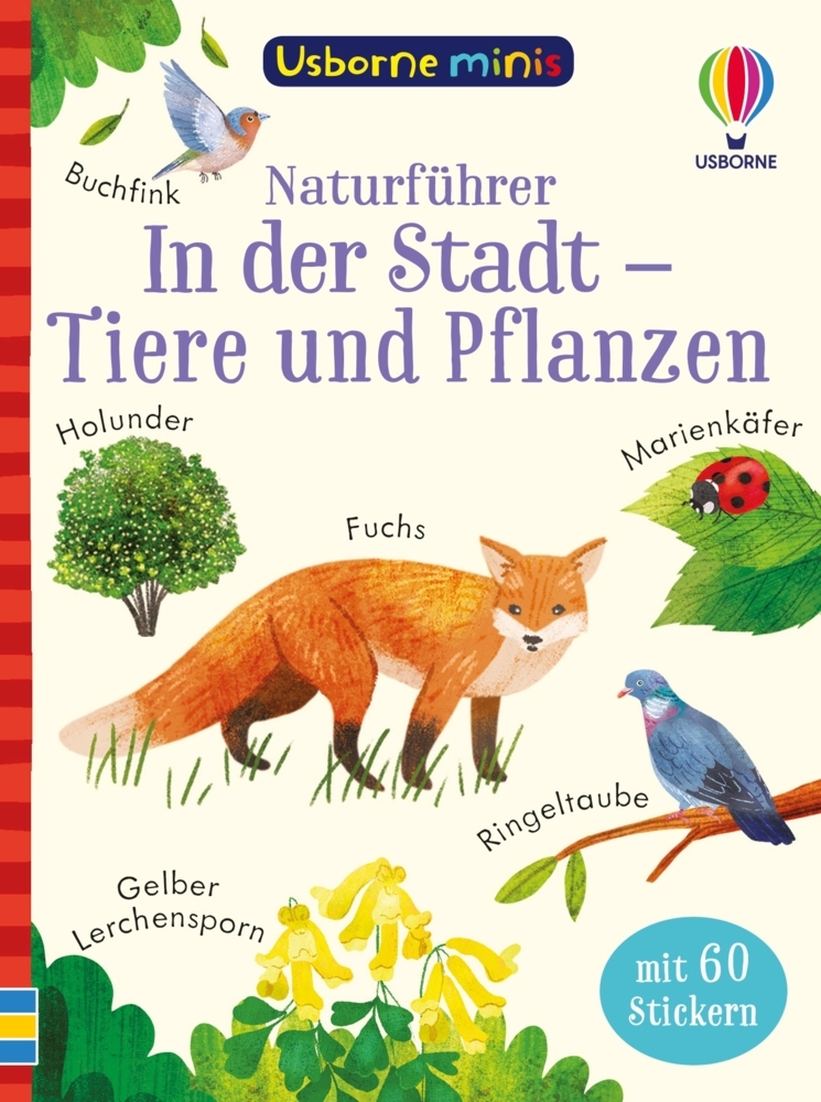 Usborne Minis Naturführer: In der Stadt - Tiere und Pflanzen - Taschenbuch