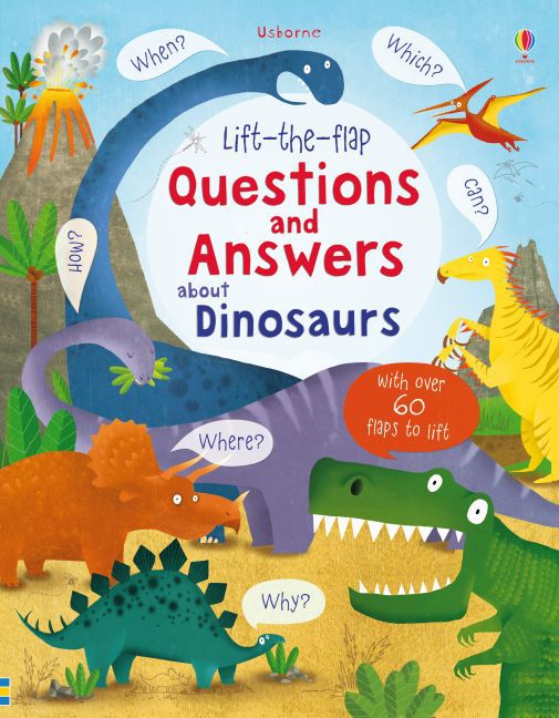 Katie Daynes: Lift-the-flap Questions and Answers about Dinosaurs