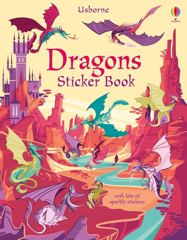 Fiona Watt: Dragons Sticker Book - Taschenbuch