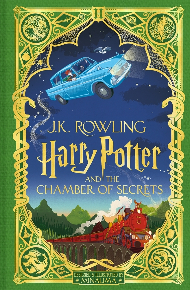 J. K. Rowling: Harry Potter and the Chamber of Secrets: MinaLima Edition - gebunden