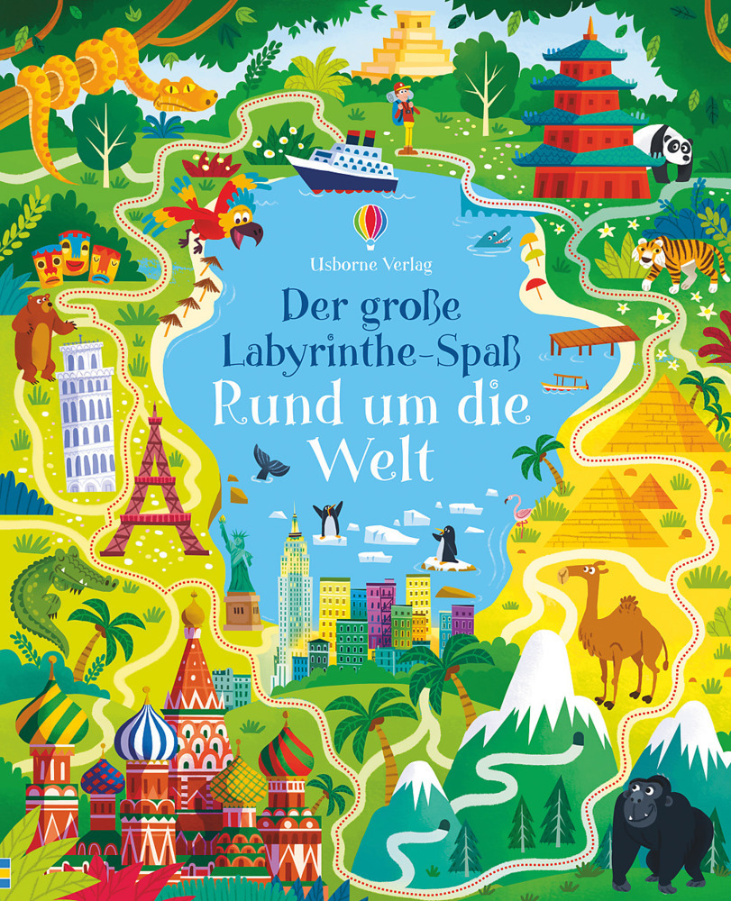 Sam Smith: Der große Labyrinthe-Spaß: Rund um die Welt - Taschenbuch