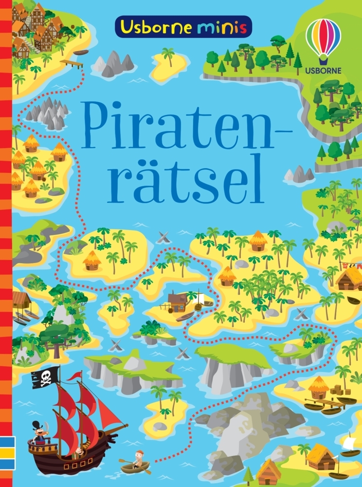 Simon Tudhope: Usborne Minis - Piratenrätsel - Taschenbuch