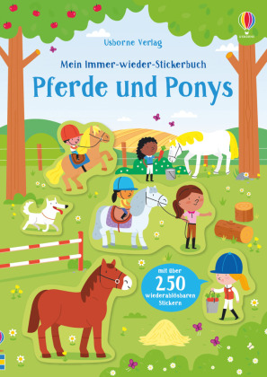 Kirsteen Robson: Mein Immer-wieder-Stickerbuch: Pferde und Ponys - Taschenbuch