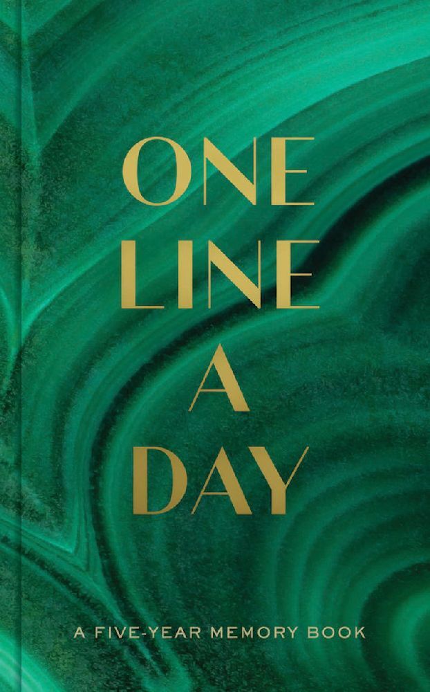 Chronicle Books: Malachite Green One Line a Day