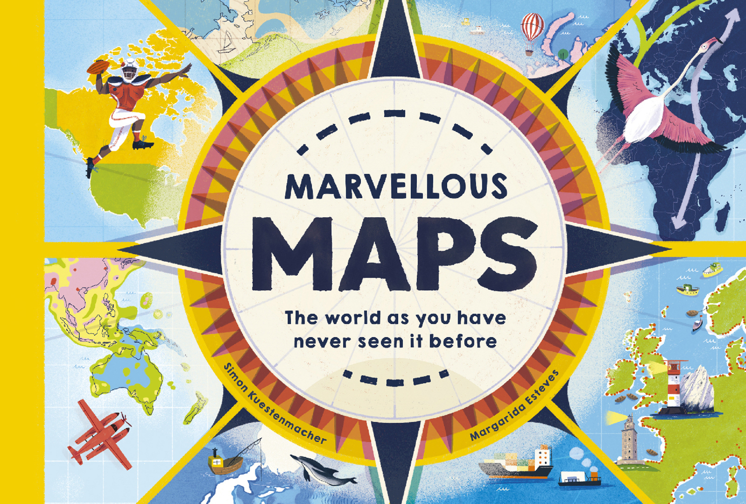 Simon Kuestenmacher: Marvellous Maps - gebunden