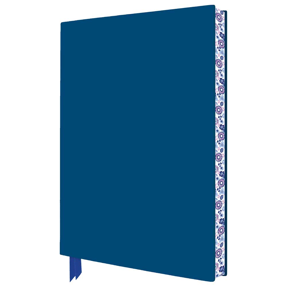 Notizbuch Sketchbook Softcover Mid Blue A4 144 Seiten blanko blau